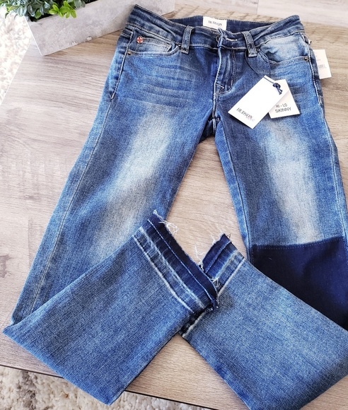 Hudson Kids Hi-Lo Ankle Crop Skinny Jean Avant Big Girls - Picture 3 of 3